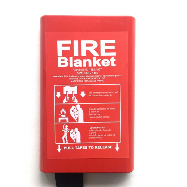 Fire Blanket for Home and Kitchen, 40" x 40", 4 Pack, Emergency Fire Blanket